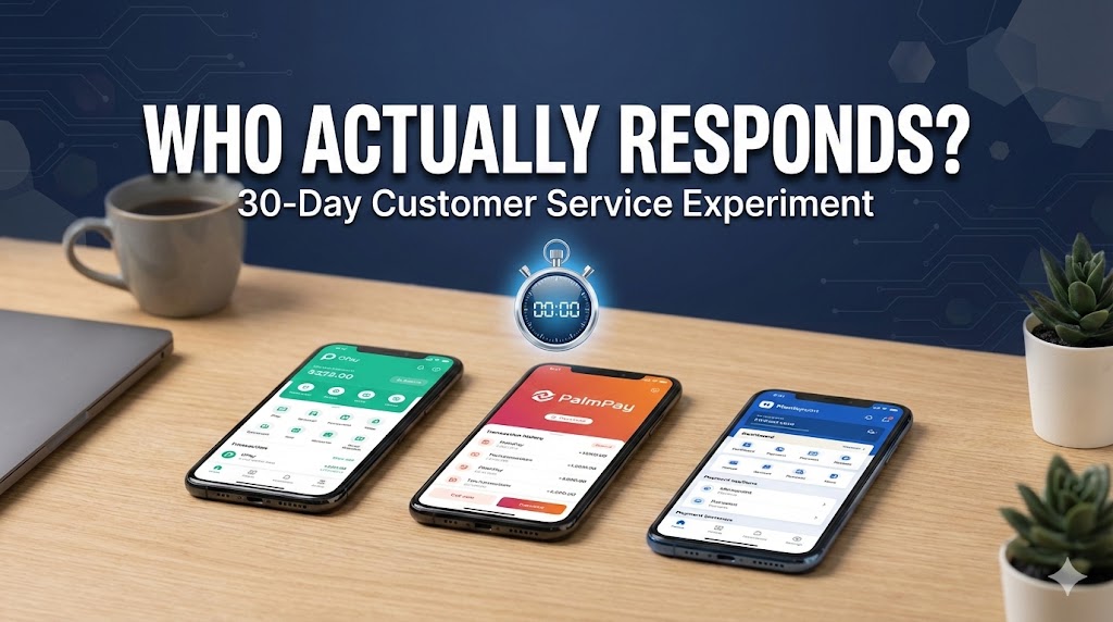 OPay vs PalmPay vs Moniepoint Customer Service Comparison