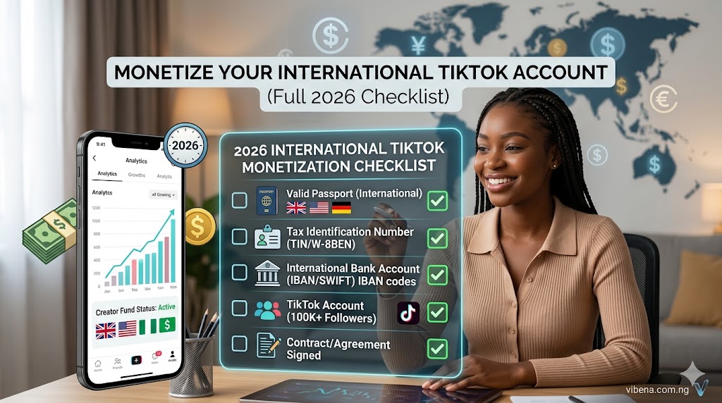 Documents You Need to Monetize Your International TikTok Account (Full 2026 Checklist)